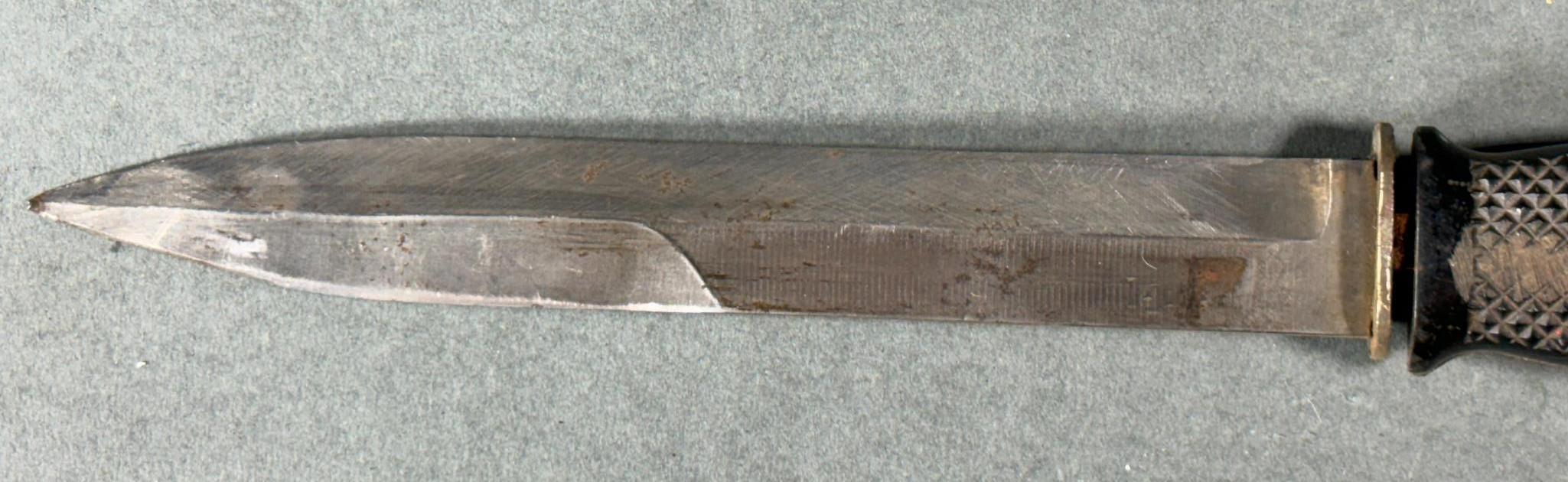 VIETNAM M-7 BAYONET MODIFIED TO FIGHTING KNIFE