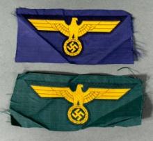 WWII GERMAN NAVY & COASTAL ARTILLERY BREAST EAGLE LOT