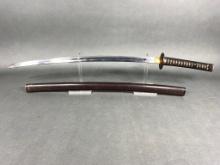 EARLY JAPANESE KATANA SAMURAI SWORD ACTIVE HAMON