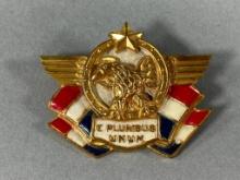 WWII HOMEFRONT SWEETHEART PIN RUPTURED DUCK