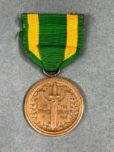 SPAN-AM WAR SERVICE NUMBERED MEDAL