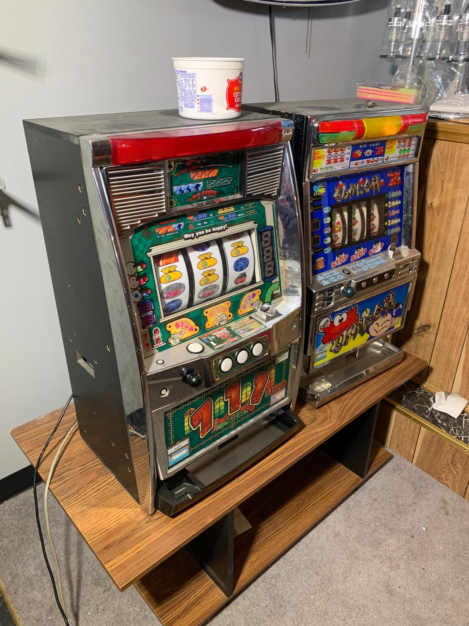 2 Skill Stop Machines with Tokens