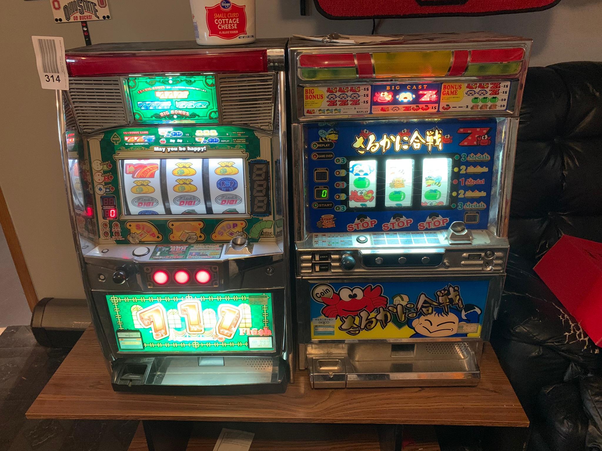 2 Skill Stop Machines with Tokens