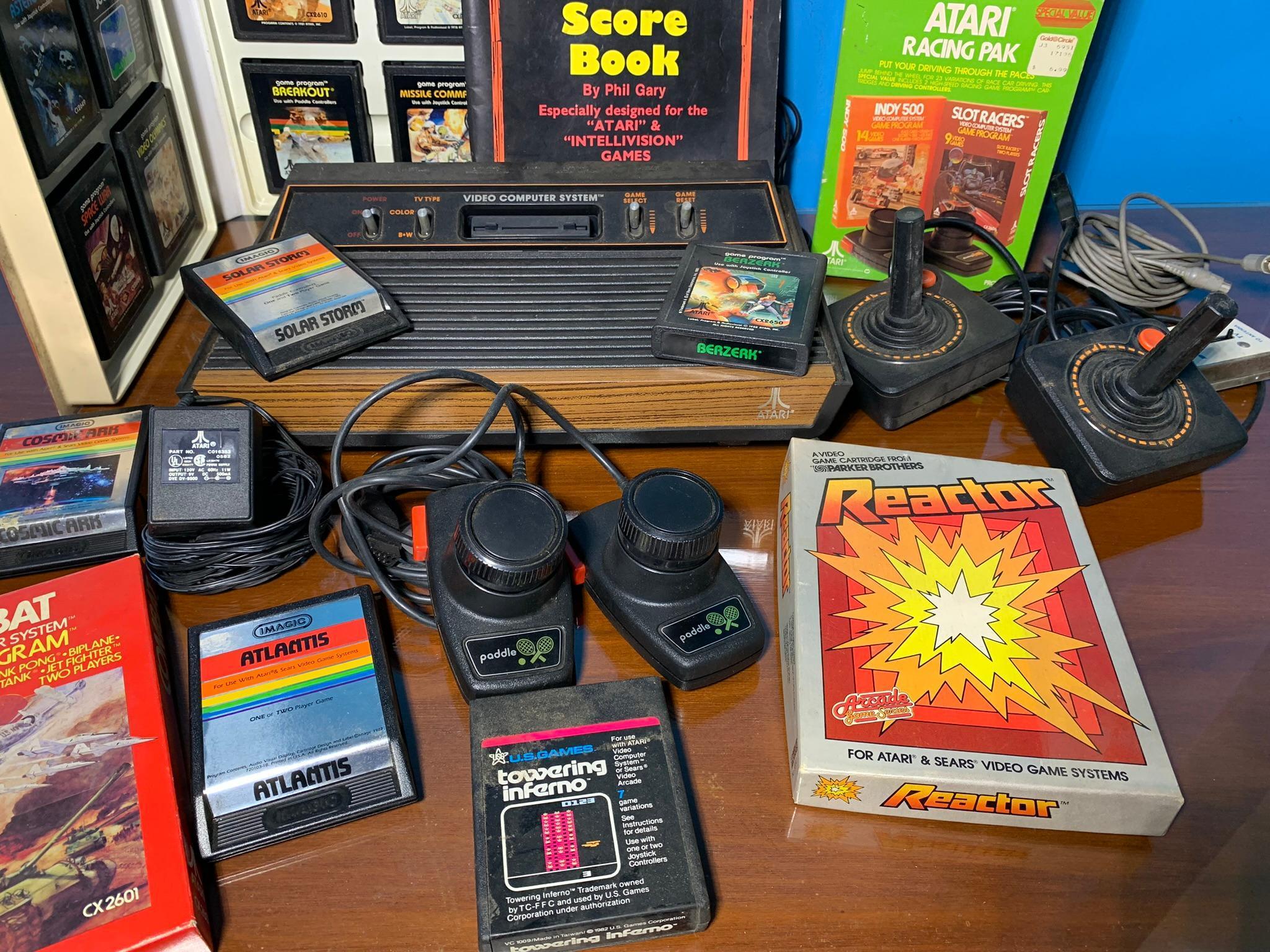 Atari Game System Accessories & Games