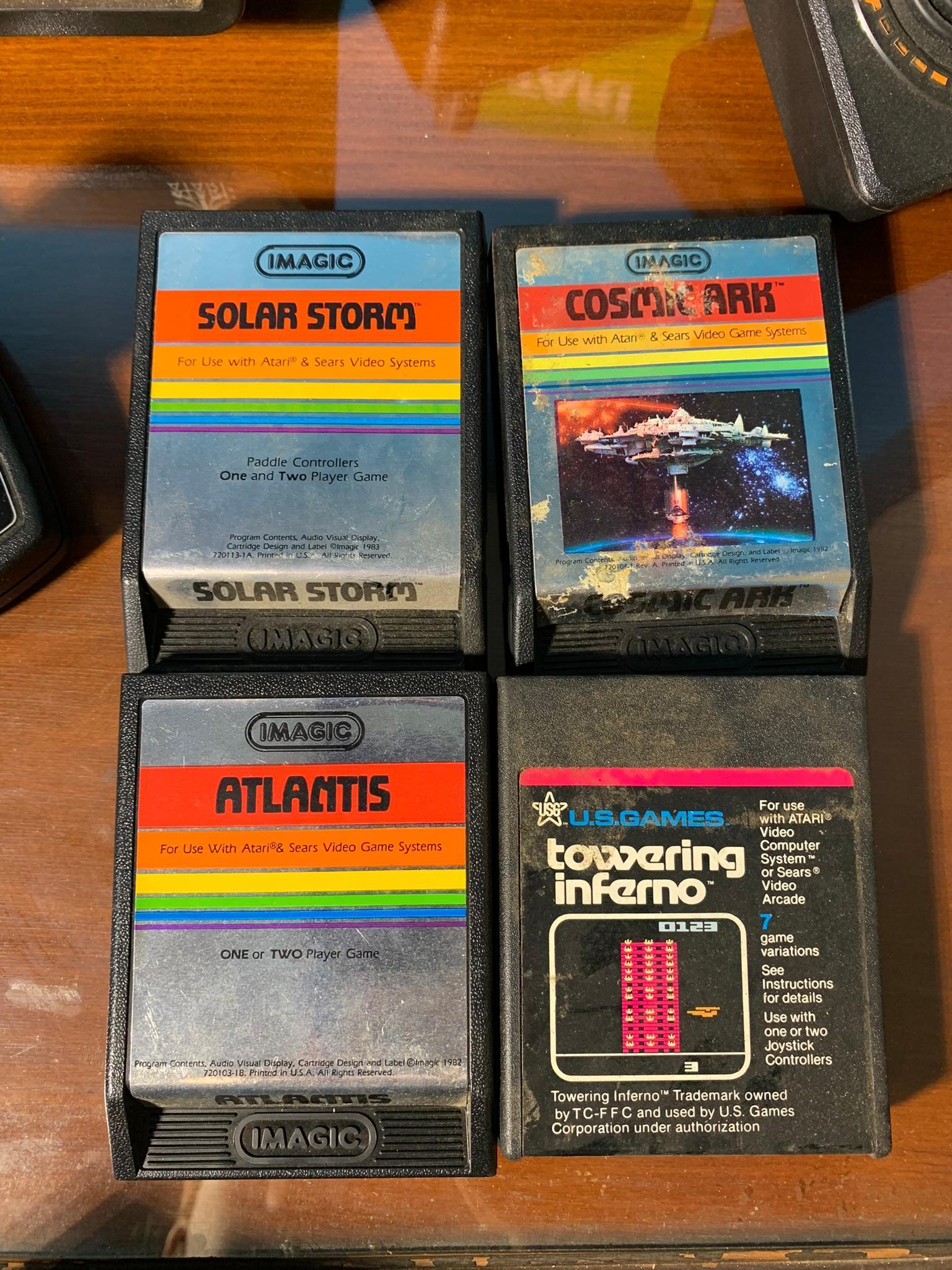 Atari Game System Accessories & Games