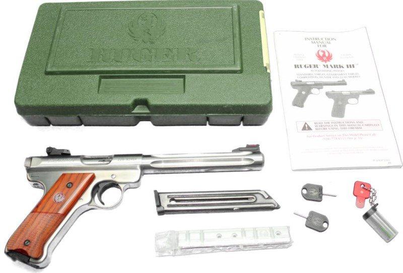 Ruger, Model MKIII Target Hunter 10118, .22 LR,