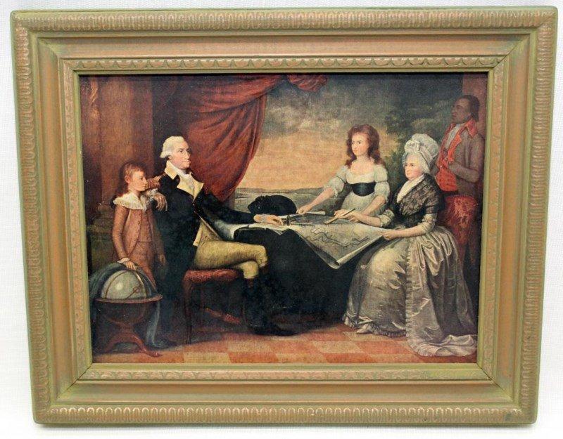 Savage recreation of "The Washington Family"