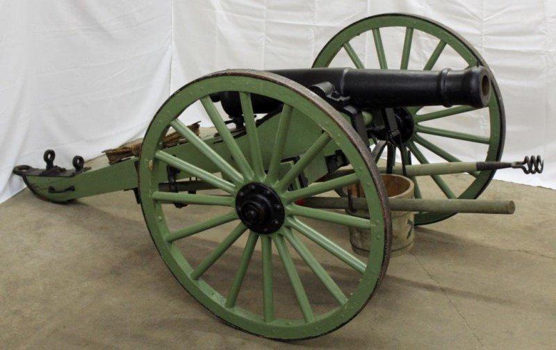 Harrington & Vandergrift 3" smooth bore cannon