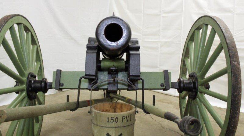 Harrington & Vandergrift 3" smooth bore cannon