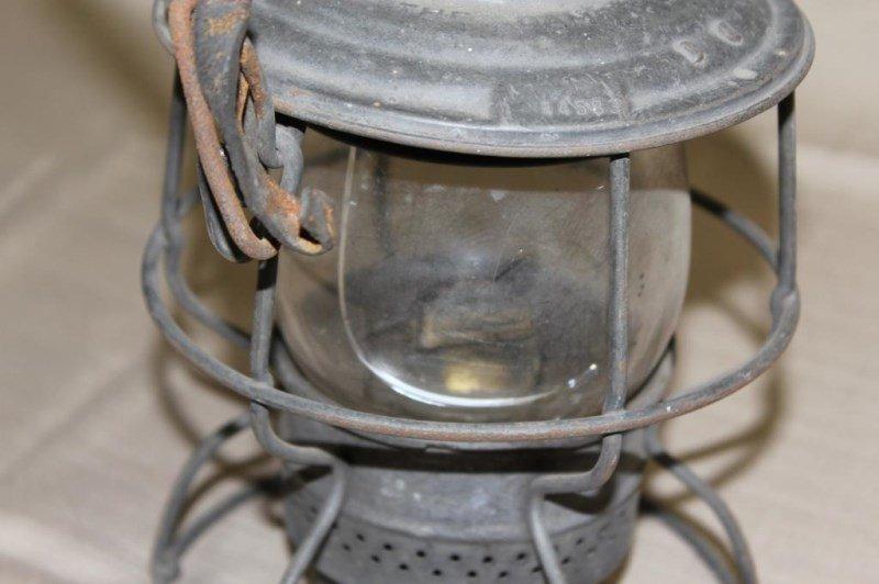 Adlake Erie Railroad lantern Adams & Westlake Co.,