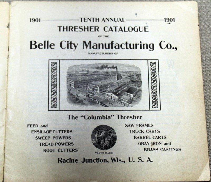 1901 Columbia Threshers & Horse Powers Catalog;