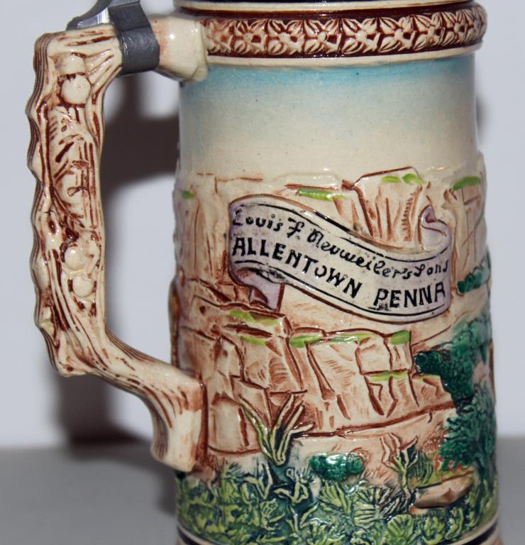 "Neuweiler" stein pronghorn antelope 11" high"