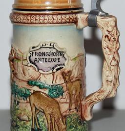 "Neuweiler" stein pronghorn antelope 11" high"