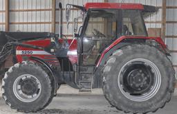 Case-IH 5250 Maxuum 4 WD cab tractor with Quicke loader, frt & rear 3 pt.,