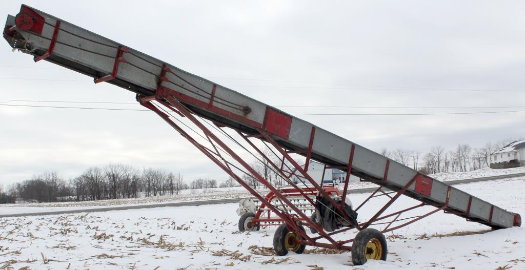 NH 36’ bale/grain elev., Model 155, s/n 228245