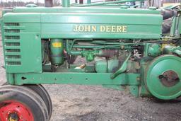 1946 JD B tractor, Serial No. 180034