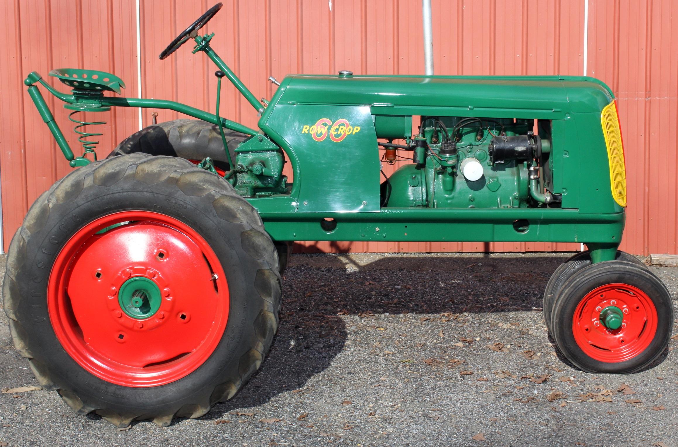 1948 Oliver 60 tractor, new paint, Serial No. 621112