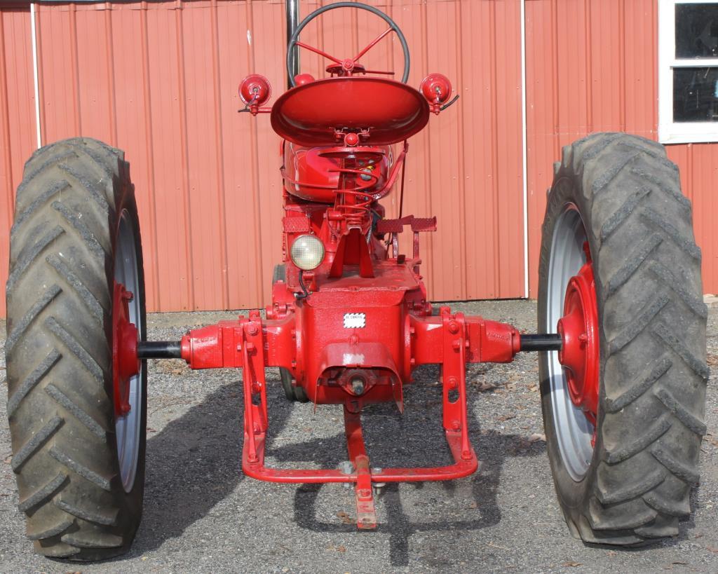 1953 Farmall Super H tractor, new paint, Serial No. 17986