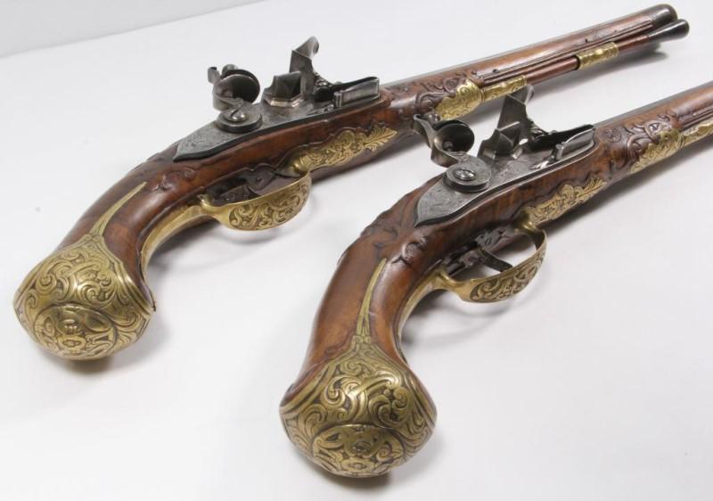 *Ignati Mayr, Dueling pistol set,