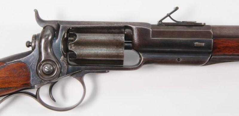 *Colt, Sidehammer Model 1855 Sporting revolving rifle