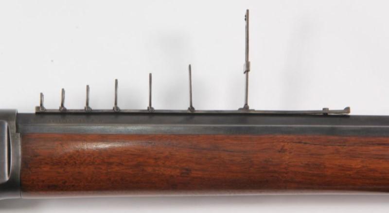 *Winchester, British Proofed Model 1873 Seven Leaf Express