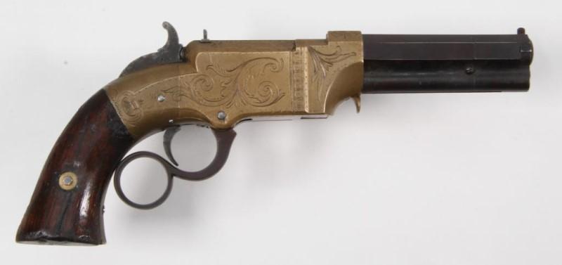 *Cased New-Haven Arms Co., Volcanic No. 1 Pocket Pistol,
