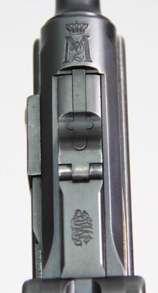 DWM, Model 1906 M2 Portuguese Army Contract Luger, 7.65mm, s/n 1996, pistol