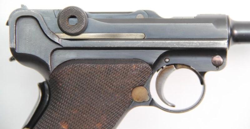 DWM, Model 1906 M2 Portuguese Army Contract Luger, 7.65mm, s/n 1996, pistol