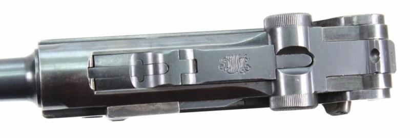 DWM, P 08 Commercial Luger, 7.65mm, pistol, brl length 4", semi auto,