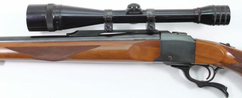 Ruger, Model 1-B, .243 Win, rifle, brl length 26", falling block action,