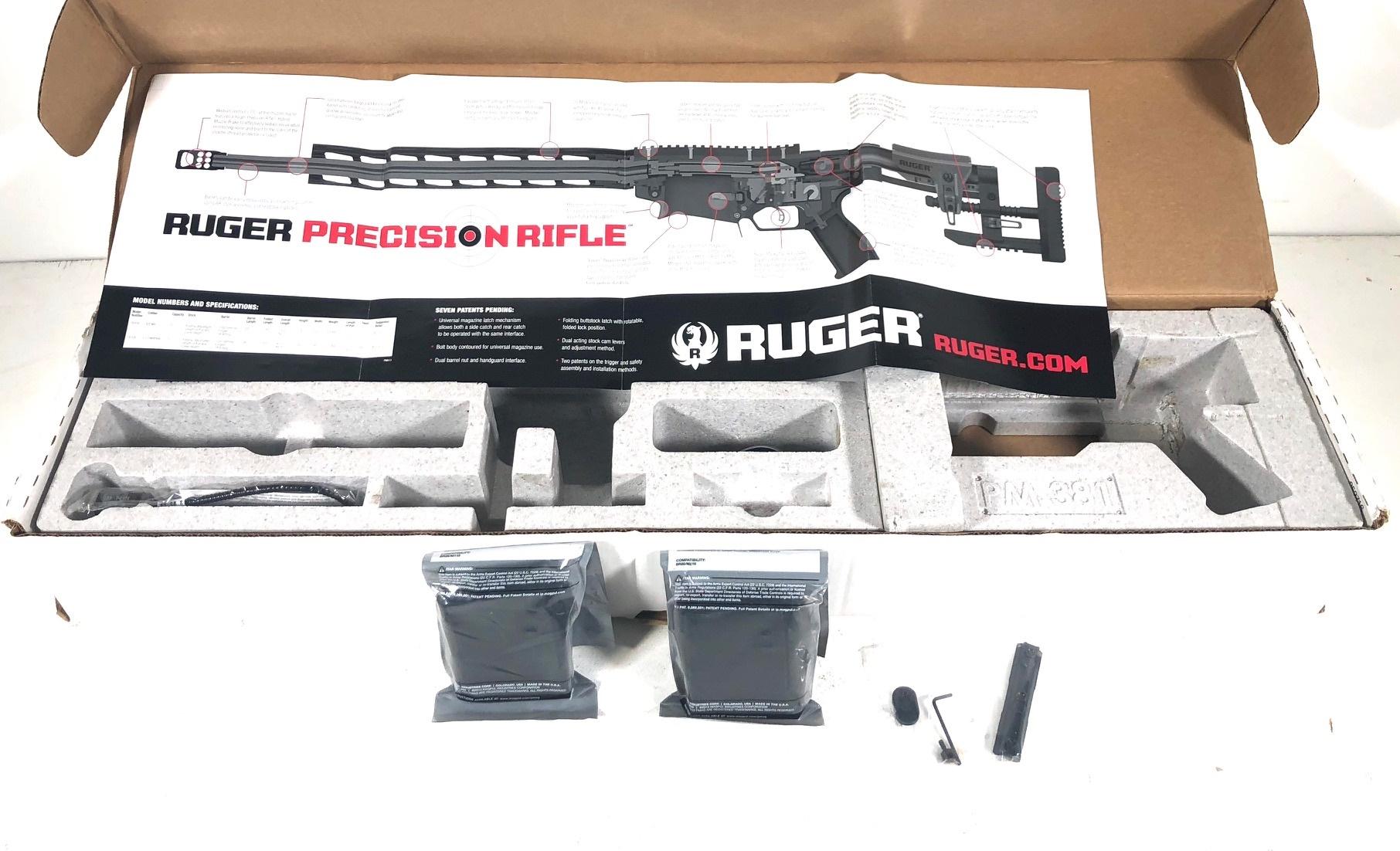 Ruger, Gen 2 Precision, 6.5 Creedmoor, rifle, brl length 24", bolt action,