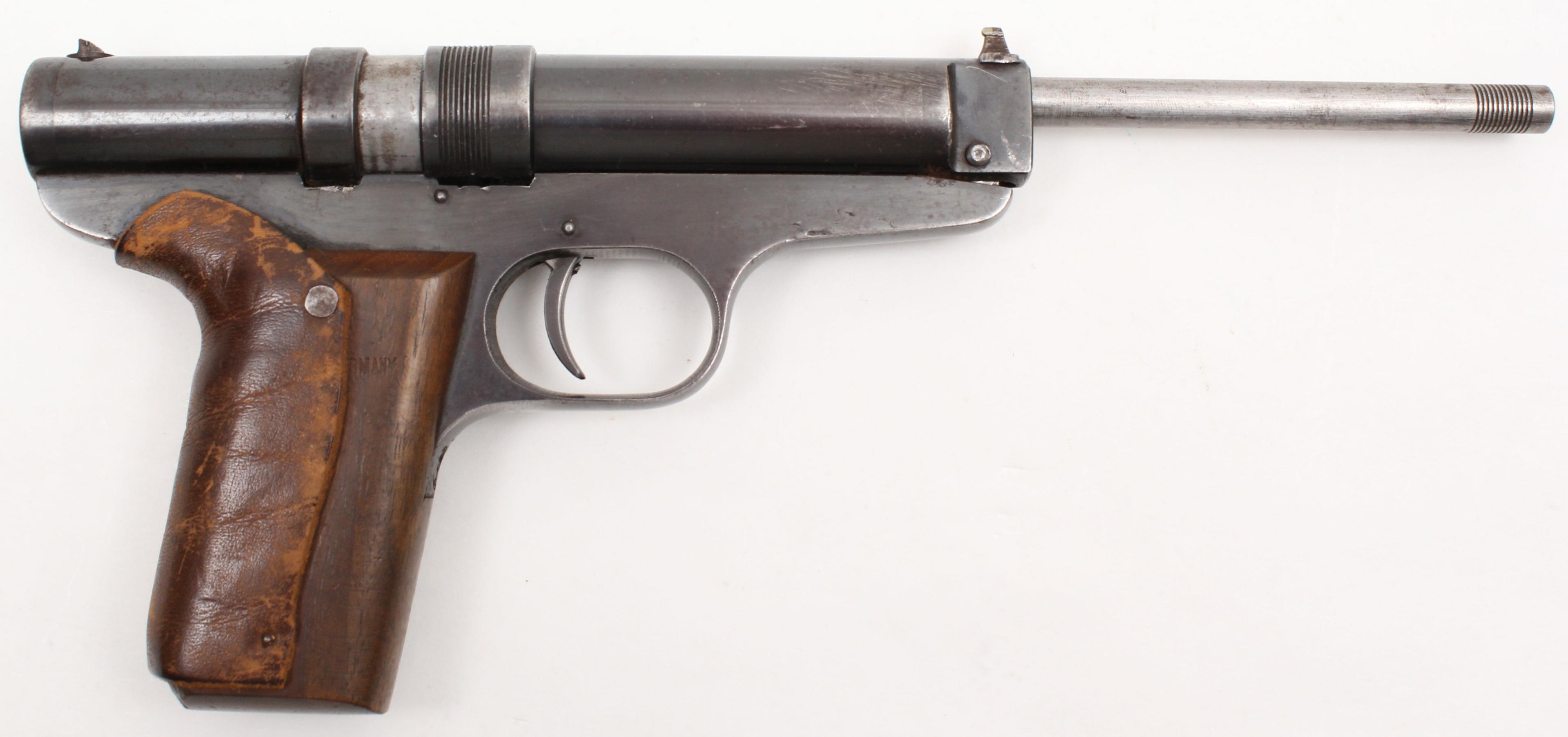 *Hubertus Germany, large frame, .177 cal., s/n 12039, air pistol,