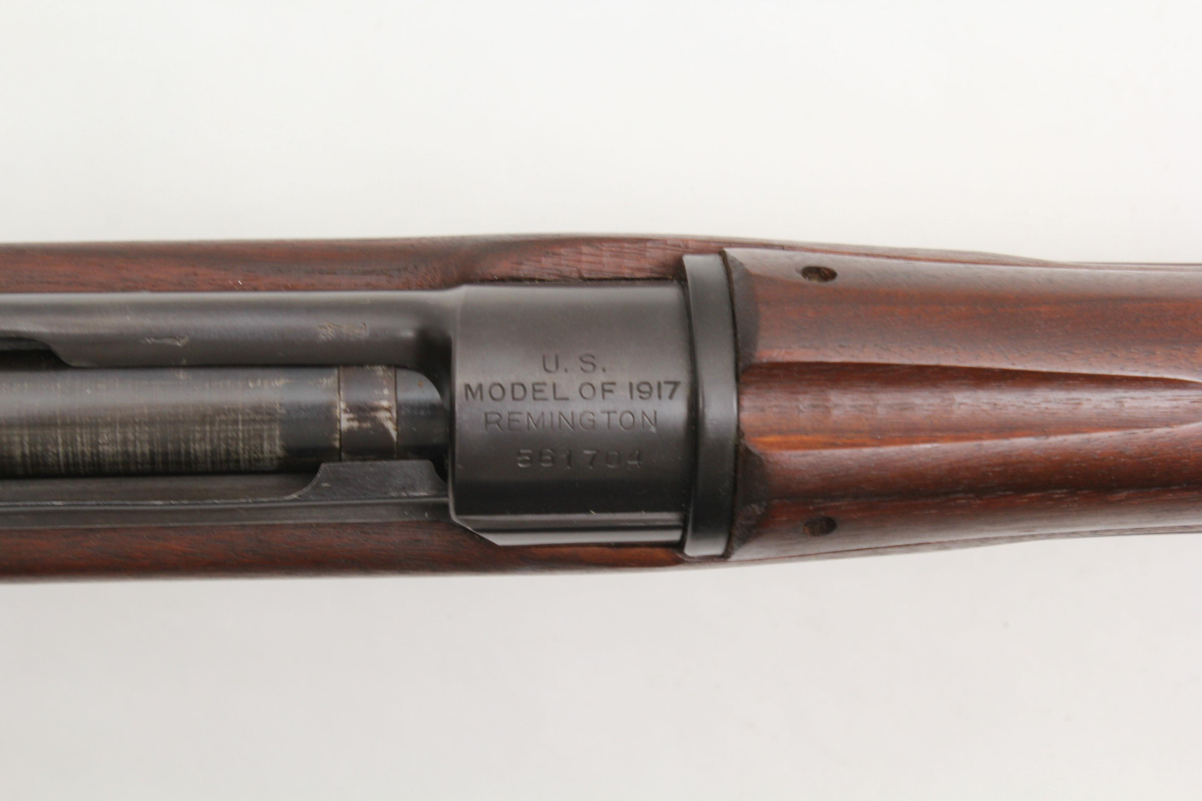 Remington, US Model of 1917, .30-06 Sprg, s/n 561704, rifle, brl length 26"