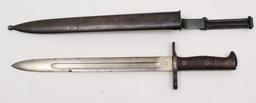 Bayonet - Model 1898 U.S. Krag Jorgensen bayonet, dated "1898" with "US" mark on opposite side.