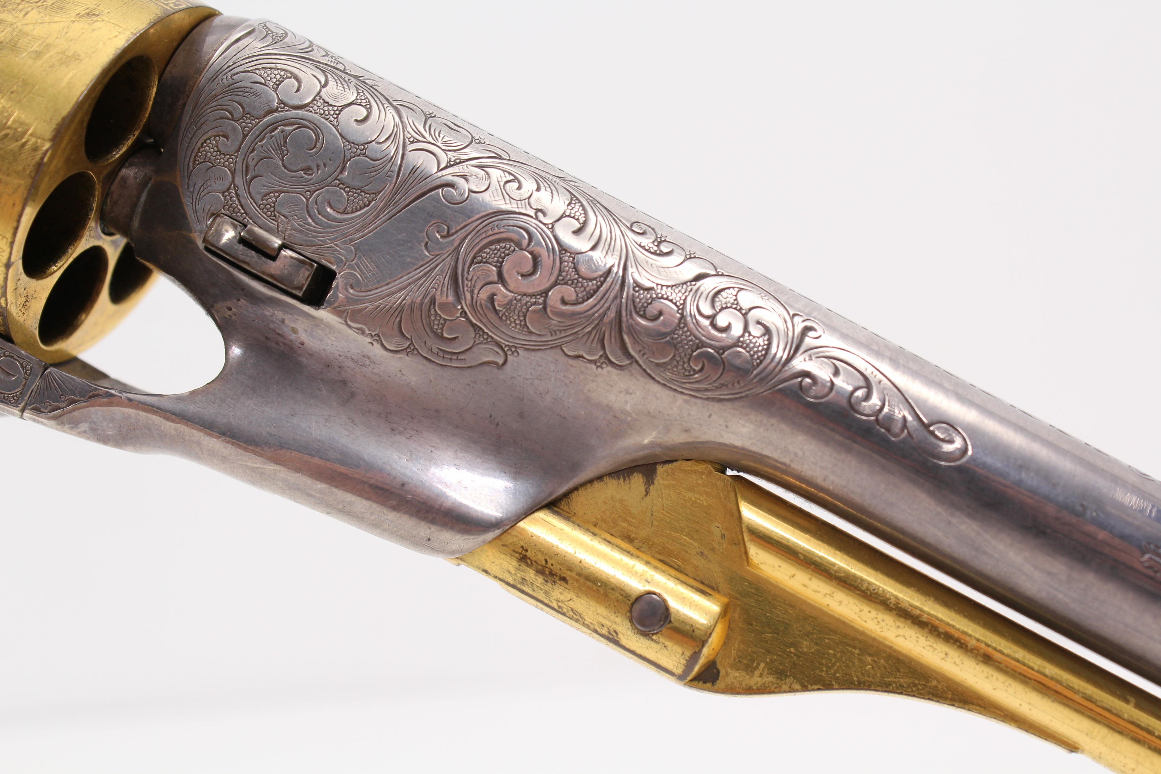 *Cased Colt, Engraved 1860 Army,  .44 cal