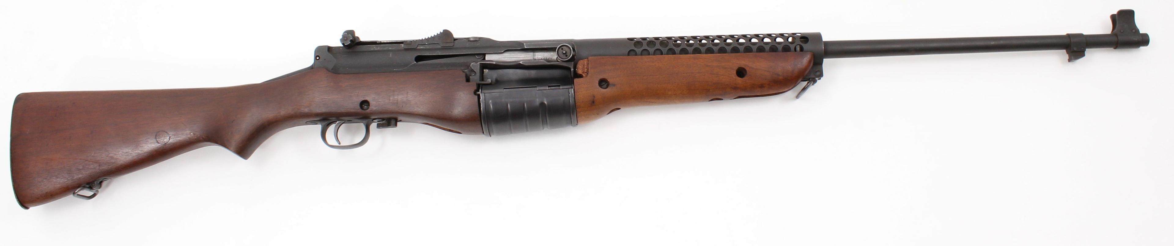 Early Johnson Automatics Mfg. Co., Model of 1941, .30-06 Sprg, s/n 5222, rifle, brl length 23"