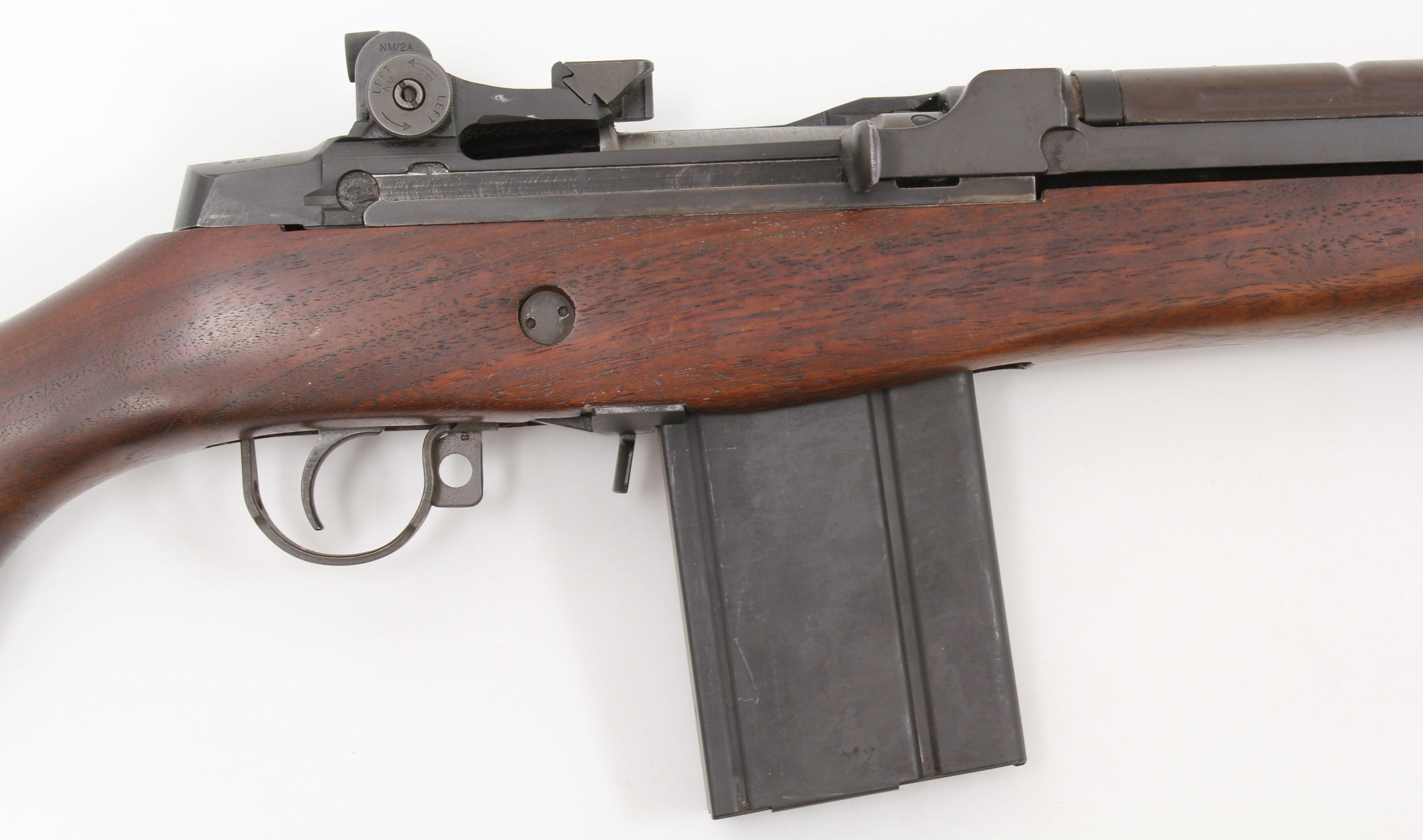 Springfield Armory, Model M1A, 7.62 Nato, s/n 026094, rifle, brl length 22", very good plus cond.