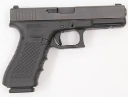 Glock, Model 17 Gen 4, 9 mm, s/n BCBU214, pistol, brl length 4.5", very good plus condition