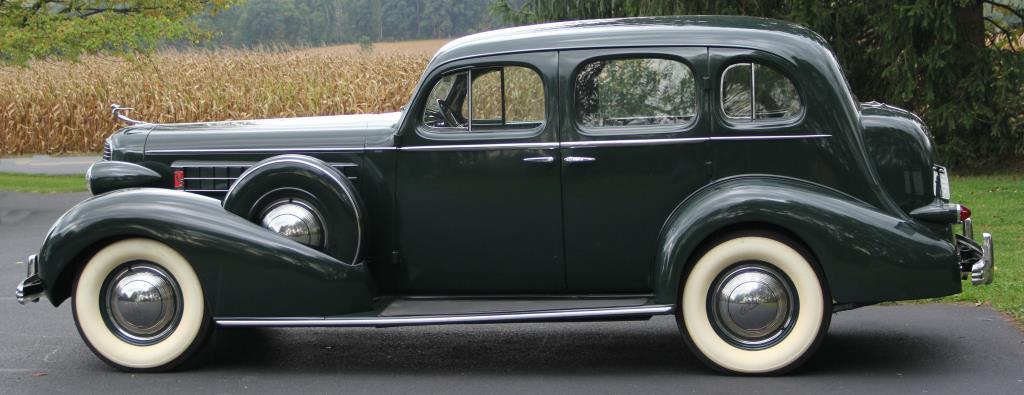 1936 Cadillac Series 60 five passenger four door Luxury Sedan designed by Harley Earl