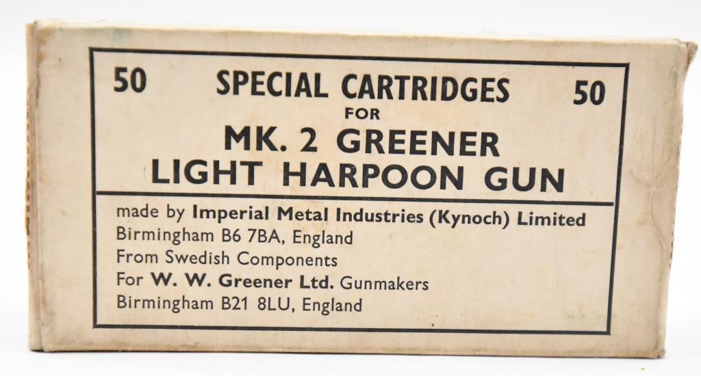 MK. 2 Greener Light Harpoon Gun Special Cartridges