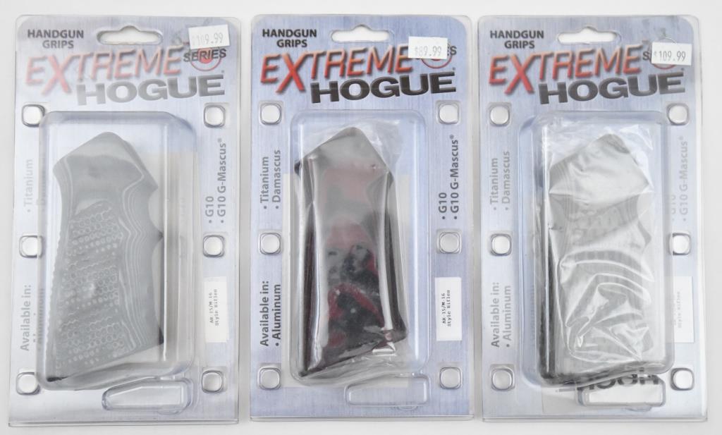 (3) Hogue Extreme Series G-10 AR-15 pistol