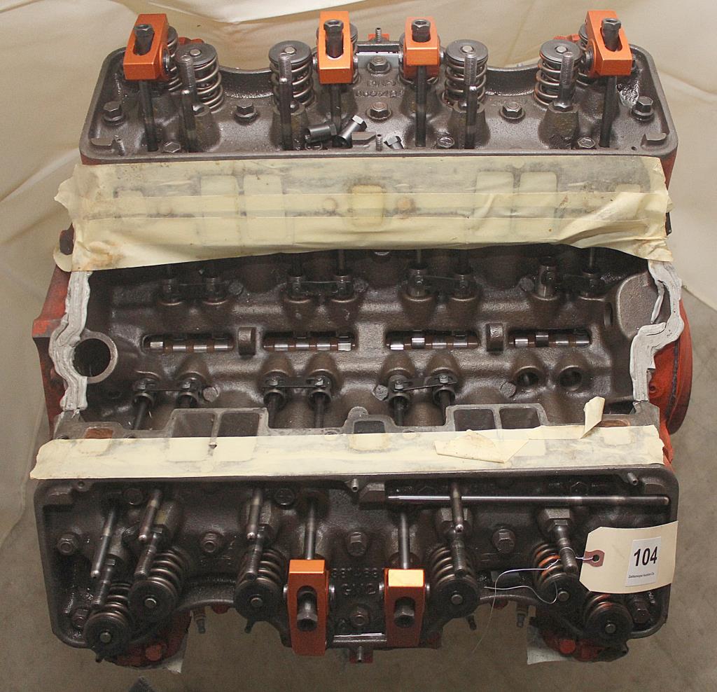 Chev. 409 engine less intake manifold, 1964