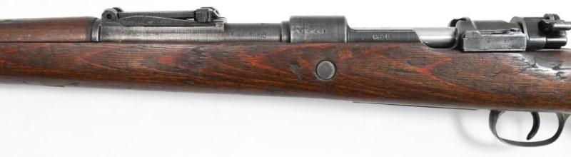 bnz code (Steyr), SS Marked K98, 7.92x57mm Mauser, s/n 7305, rifle, brl length 24", very good cond