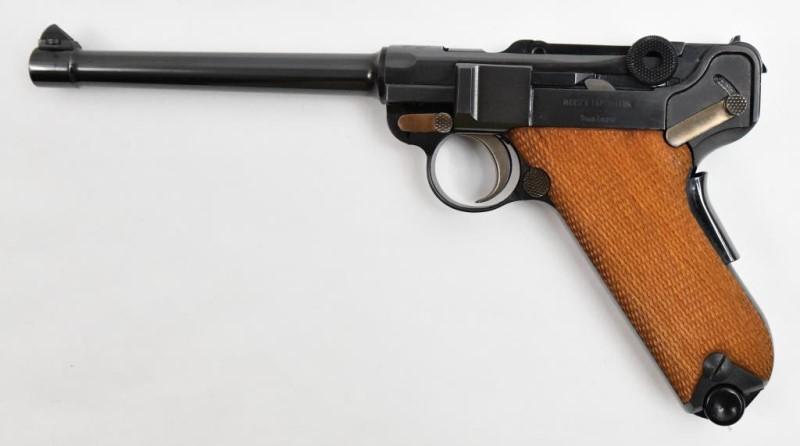 Original Mauser/Interarms, American Eagle Luger, 9mm, s/n 11.00.2689, pistol, brl length 6", very go