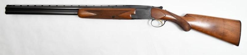 Browning, Superposed, 12 ga, s/n 75822, shotgun, brl length 26.5", good plus condition, over/under b