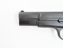 FN Herstal, Nazi Browning High Power Rig, 9mm, s/n 64733A, pistol, brl length 4.675"