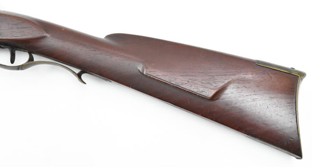 * Longstreet & Cooke Philadelphia, Pennsylvania Long Rifle, 0.4810" diameter bore,