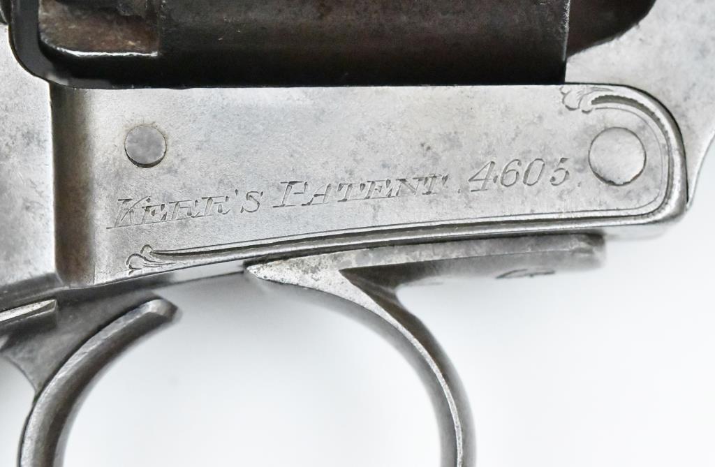 * London Armoury Company, Confederate Kerr's Patent Revolver, .44 cal, s/n 4605, BP revolver,