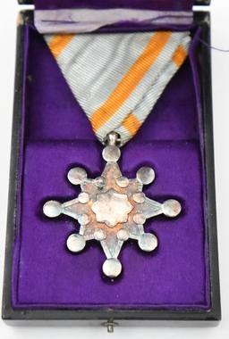 WW2 Japanese Silver Model Order of the Sacred