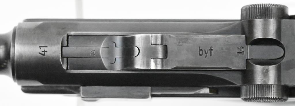byf (Mauser), Black Widow P 08 Luger,